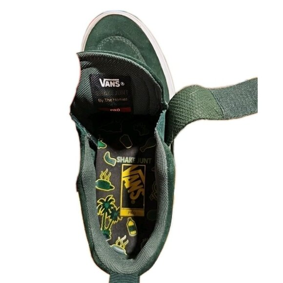 Vans Men's Kyle Walker Pro 2 Suede Skate Shoes Shake Junt Forest Green Size US 7 - Picture 8 of 10